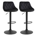 Barstoelen - Luxe &amp; Design - Zwart, Huis en Inrichting, Barkrukken, Ophalen of Verzenden, Nieuw