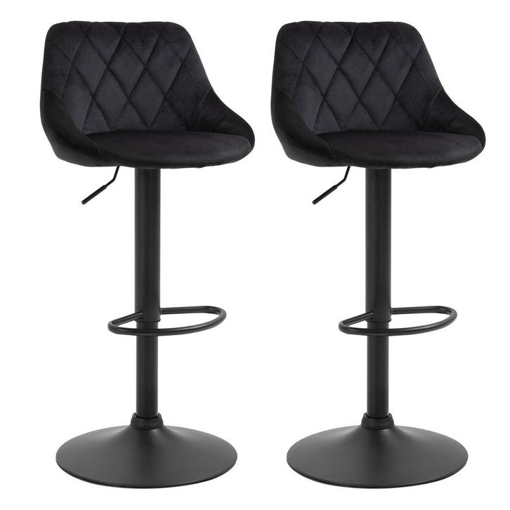 Barstoelen - Luxe &amp; Design - Zwart, Huis en Inrichting, Barkrukken, Nieuw, Ophalen of Verzenden