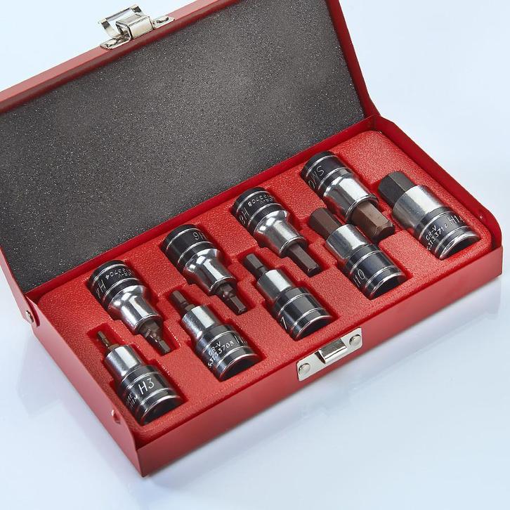 Smoos Inbus doppenset 9-delig - Smoos, Doe-het-zelf en Bouw, Gereedschap | Handgereedschap, Ophalen of Verzenden