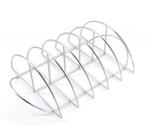 Grill Guru Spare Rib Rack Deluxe – RVS – 40 cm – Spare, Verzenden, Nieuw