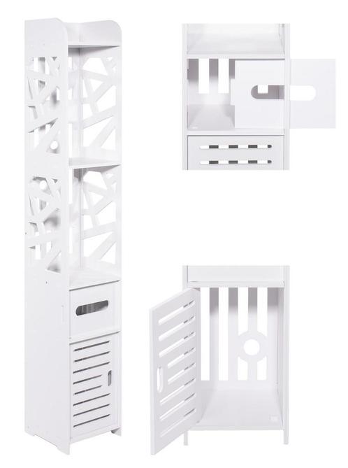 Compacte Multifunctionele Opbergkast - 120cm - Ideaal voo..., Huis en Inrichting, Badkamer | Badkamermeubels, Nieuw, Ophalen of Verzenden