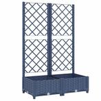 Plantenbak Donkergrijs - OP = OP - Voor kleine tuintjes!, Tuin en Terras, Kunststof, Verzenden, Nieuw, 60 tot 100 cm
