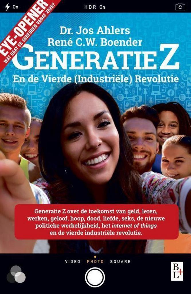 Generatie Z - En de vierde industriële revolutie Jos Ahlers, Boeken, Politiek en Maatschappij, Zo goed als nieuw, Verzenden