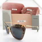 Miu Miu - Cat Eye Silver Tone Glitter and Gold Tone FULL, Handtassen en Accessoires, Nieuw