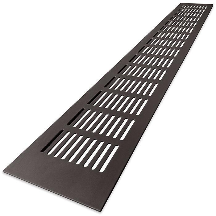 Ventilatiestrip aluminium LxH 500 x 60mm, Doe-het-zelf en Bouw, Ventilatie en Afzuiging, Nieuw, Verzenden