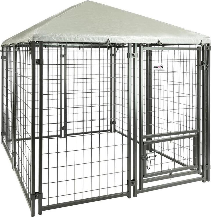 Hondenkennel hondenkooi 145x145x145cm, Dieren en Toebehoren, Hondenhokken, 110 cm of meer, Hondenkennel, Nieuw, 100 cm of meer