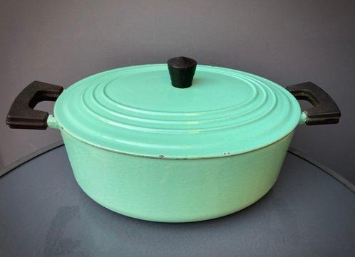 Le Creuset - Cocotte - E - Émail, Fonte, Antiek en Kunst, Antiek | Keukengerei