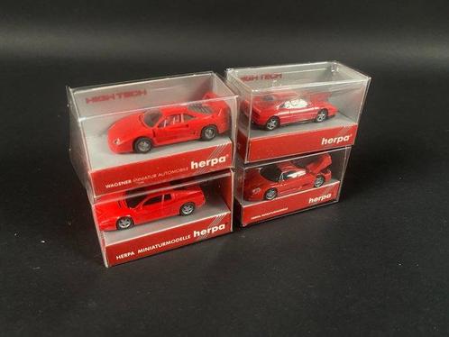 Herpa - 1:87 - Ferrari F50 + F40 + Testarossa + 348TB, Hobby & Loisirs créatifs, Voitures miniatures | 1:5 à 1:12
