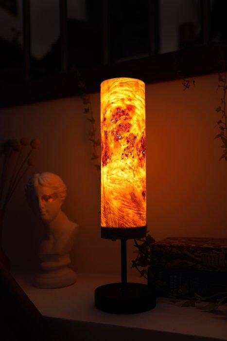 Veneerlamps - Tadeusz Piesiak - Tafellamp - Golden Mara -, Antiquités & Art, Antiquités | Éclairage