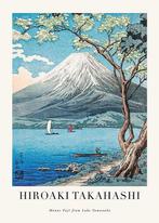 Tweedekans | Mount Fuji Poster Vanaf Lake Yamanaka - Hiroaki, Ophalen of Verzenden