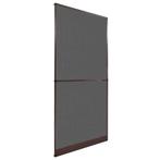 Vliegendeur Bruin 100x215 | Retour Deal | -40%, Doe-het-zelf en Bouw, Deuren en Vliegenramen, 100 tot 120 cm, Verzenden, Hordeur