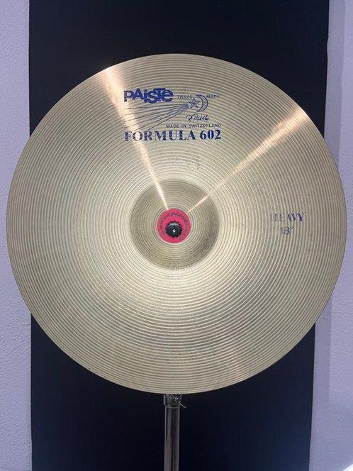 Paiste - Formula 602 Heavy 18 - Cymbale crash - Suisse -, Muziek en Instrumenten, Blaasinstrumenten | Blokfluiten