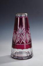 Val Saint Lambert - Vase - Vase en cristal doublement rubis, Antiek en Kunst