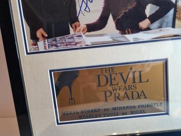 The Devil Wears Prada - Signed in person by Meryl Streep &