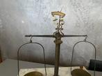 Balans of weegschaal - Hout Messing Marmer - Antieke, Antiek en Kunst