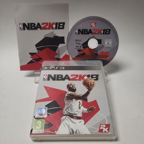 NBA 2K 18 Playstation 3, Games en Spelcomputers, Games | Sony PlayStation 3, Zo goed als nieuw, Ophalen of Verzenden