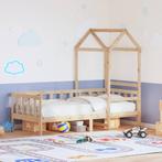 vidaXL Slaapbank met huisje 90x200 cm massief grenenhout, Huis en Inrichting, Verzenden, Nieuw
