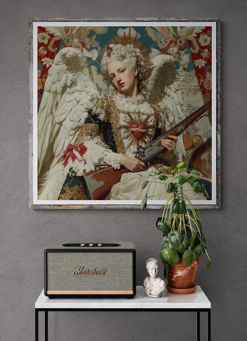 I_KONIQ (1969) - Scandinavian noble female angel ready to, Huis en Inrichting, Overige Huis en Inrichting