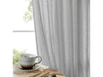 Veiling - Kant en klaar set gordijnen met ringen grijs 132*2, Huis en Inrichting, Nieuw