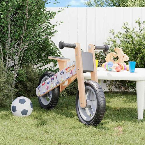 vidaXL Loopfiets voor kinderen grijs met print, Kinderen en Baby's, Speelgoed | Buiten | Los speelgoed, Nieuw, Verzenden