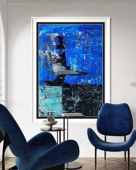 Alberto Stocco - Abstract, Antiek en Kunst, Kunst | Schilderijen | Modern