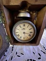 Wekker - Metaal, Hout - 1910-1920, Antiek en Kunst