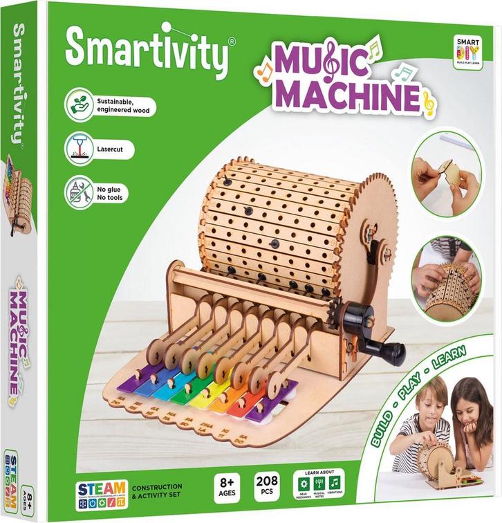 Smartivity Music Machine - Interactieve muziekmachine voor, Kinderen en Baby's, Speelgoed | Overig, Nieuw, Verzenden