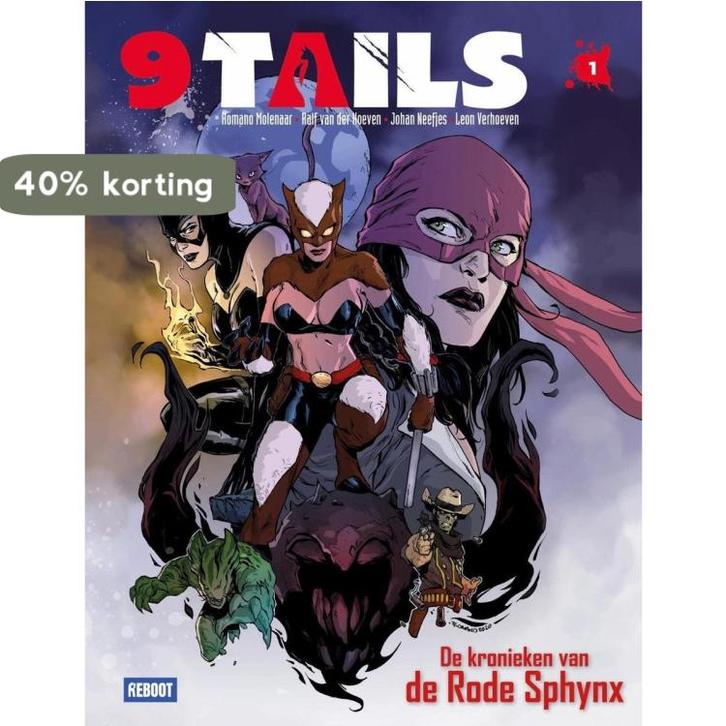 De kronieken van de Rode Sphynx / 9 Tails / 1 9789463737630, Boeken, Stripverhalen, Gelezen, Verzenden