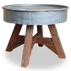 vidaXL Table basse bois de récupération mélangé 60x45 cm, Verzenden, Neuf