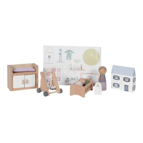 Little Dutch Uitbreidingsset Poppenhuis Babykamer