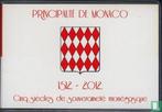 Monaco 2 euro 2012 (stamp & folder) 500th anniversary of..., Postzegels en Munten, Munten | Europa | Euromunten, Verzenden, Monaco