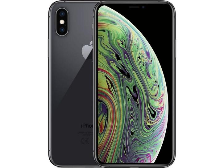 Apple iPhone XS - 64GB - iOS 12 - Grijs, Telecommunicatie, Mobiele telefoons | Apple iPhone, Zo goed als nieuw, Verzenden