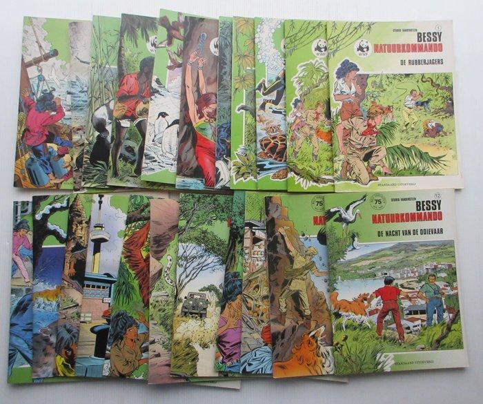 Bessy - Bessy natuurkommando - 1 t/m 22 - 22 Album - Eerste, Livres, BD