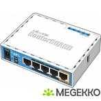 Mikrotik HAP ac lite 500Mbit/s Power over Ethernet (PoE) Wit, Computers en Software, Verzenden, Nieuw