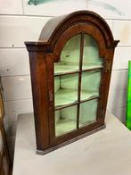 Armoire dangle - Chêne - Vitrine - avec façade voûtée, Antiquités & Art