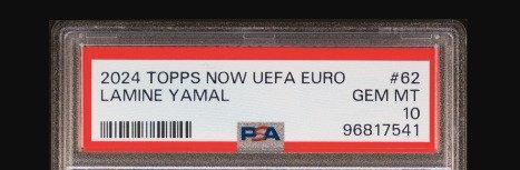 2024 Topps Lamine Yamal - Rookie Card Spain #62 - PSA 10 - 1, Verzamelen, Stickers