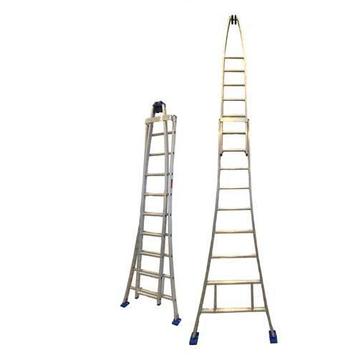 Solide 2-delige ruitenwasserladder 2×9 sporten, Ophalen of Verzenden, Ladder