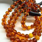 Natuurlijke hele steen Baltisch amber 108 kralen Japa mala
