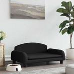 vidaXL Hondenmand 70x45x30 cm stof zwart, Verzenden, Nieuw