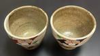 Japanse keramische theekopjes (sakura-motief) - Keramiek -, Antiek en Kunst