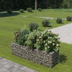 vidaXL Gabion plantenbak verhoogd 180x50x50 cm, Tuin en Terras, Verzenden, Nieuw