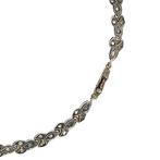 Halsketting - 18 karaat Witgoud, Zilver - 10.13ct. tw., Nieuw