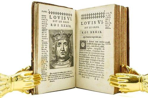 François de Mézeray - Abrégé Chronologique ou Extrait de, Antiek en Kunst, Antiek | Boeken en Manuscripten