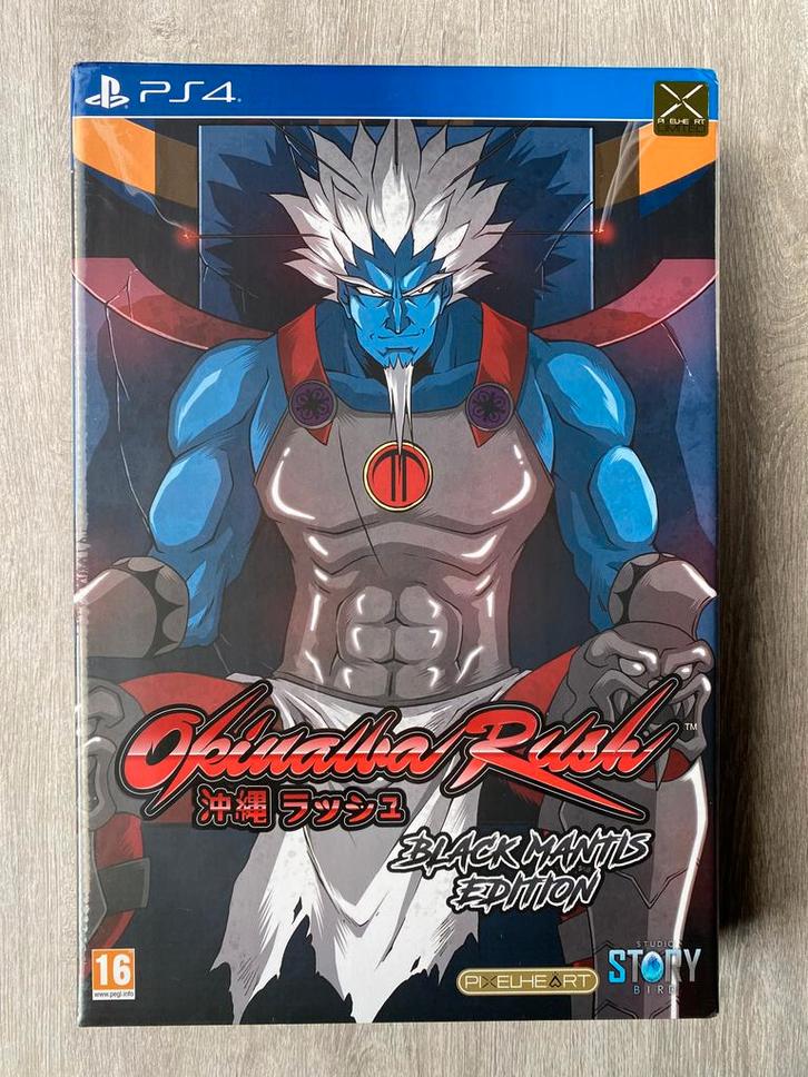 Okinawa rush Black mantis edition / Pixelheart / PS4 / 10..., Games en Spelcomputers, Games | Sony PlayStation 4, Nieuw, Ophalen of Verzenden