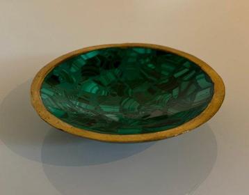 Plateau - Cuivre, Malachite