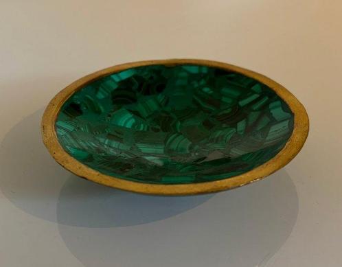 Plateau - Cuivre, Malachite, Antiek en Kunst, Curiosa en Brocante