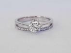 Verlovingsring - 14 karaat Witgoud - 0.83ct. tw. Diamant