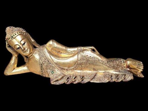 Liggende Mandalay Boeddha (63 cm) - Myanmar  (Zonder, Antiek en Kunst, Kunst | Niet-Westerse kunst