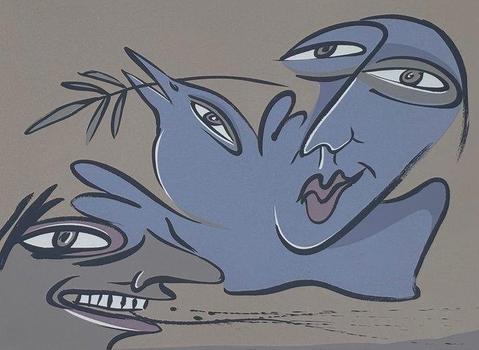 Walter De Rycke (1952-) - Het vrije vliegen herschreven, Antiquités & Art, Antiquités | Autres Antiquités