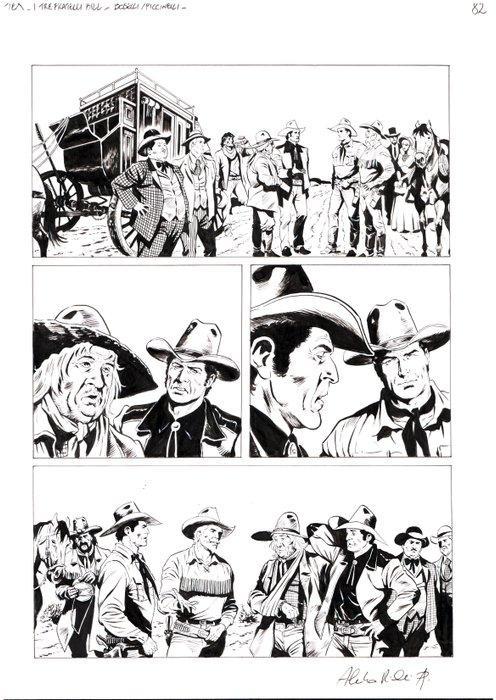 Piccinelli, Alessandro - 3 Original page - Tex Maxi #27 - i, Livres, BD